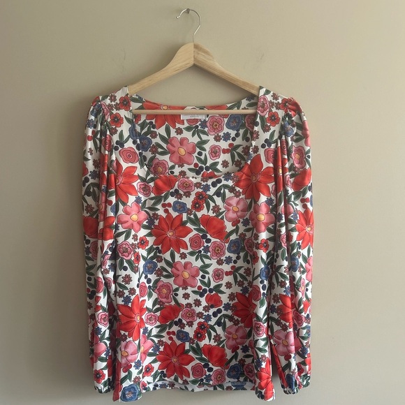 Smith & Quinn | Floral Women's Top, Size Medium - Picture 5 of 11